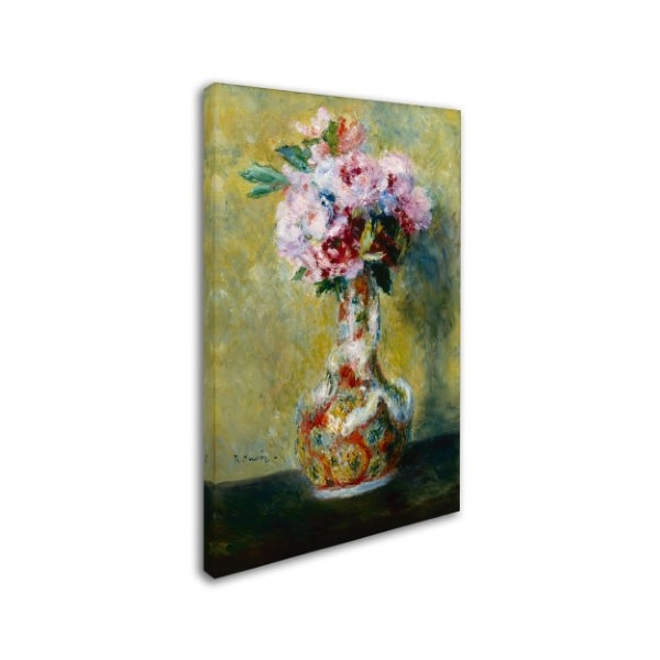 Renoir 'Bouquet In A Vase' Canvas Art,12x19